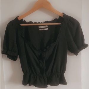 Urban outfitters black top worn once